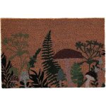Paillasson en fibres de coco champignon 60 x 40 cm