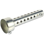 Silencieux d'�chappement universel pour moto, db killer, chicane, insert argent� 42 mm