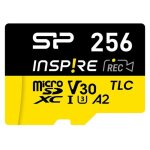 Silicon power inspire 256 go microsdxc m�moire flash de classe c10, uhs - i u3, v30