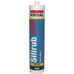 Silirub 2s - mastic silicone neutre - soudal - cartouche de 290 ml ral 9001 - blanc cr�me