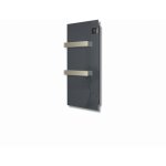Radialight silk radiateur sèche - serviettes programmable avec surface en verre 750w gris anthracite Radialight silk radiateur sèche - serviettes programmable avec surface en verre 750w gris anthracite