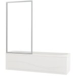 Silla pare - baignoire veston 1 volet, fixe, 60x150 cm, chrom�