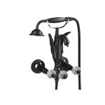 Desconocido - silla robinet de baignoire en laiton retro, mural, noir Desconocido - silla robinet de baignoire en laiton retro, mural, noir
