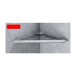 Silver - tagre de douche et rangement, tagre de douche d'angle, tagre murale de salle de bain, ...