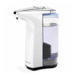Simplehuman - accessoires de salle de bains - distributeur de savon sans contact 237 ml, blanc st1018 ...