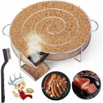 Gnrateur de fume froide pour fumoir fumage viande poisson avec brosse nettoyage grille barbecue