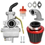 Kit carburateur pz22, filtre, tuyau d'admission d'accélérateur, compatible avec motos, dirt bikes et ... Kit carburateur pz22, filtre, tuyau d'admission d'accélérateur, compatible avec motos, dirt bikes et ...