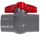 Simplifiez vos projets de plomberie avec une vanne  bille en pvc dote d'une douille coulissante pratique ...