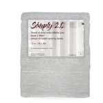 Simply 2. 0 beige rideau effet lin - 200x300 cm - avec ruban pour b�ton ou rail - couleur unie naturelle ...