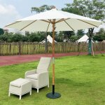Simpo lifestyle parasol en bois 3m