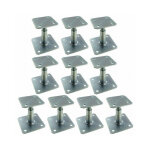 Simpson strong tie - 10 pieds de poteau rglable apb100 / 150 simpson