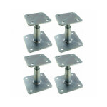 Simpson strong tie - 4 pieds de poteau rglable apb100 / 150 simpson
