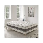 Simpur - relax matelas epaisseur 20 cm royal top visco - graphene 90x190 cm haut niveau de conductivite ...