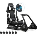 Gtplayer simulateur de conduite, sige de simulation pour pc avec haut - parleurs, support pour volant ...
