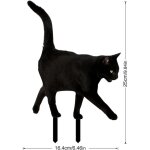 Simulation chat noir noir d�coration d'int�rieur statue ext�rieure d�coration d'ext�rieur ferme d�coration ...