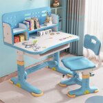 Bureau enfant avec hauteurs réglables, ensemble table et chaise enfant, enfants table à dessin ergonomique ... Bureau enfant avec hauteurs réglables, ensemble table et chaise enfant, enfants table à dessin ergonomique ...