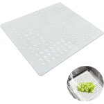 Sink mat egouttoir evier silicone tapis d'gouttage vier cuisine dcoupable protege convient tapis vier ...