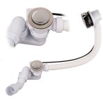 Siphon de baignoire universel automatique tadych chrom�