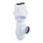 Siphon nicoll 201296 pour adoucisseur et osmoseur 18 - 40mm blanc