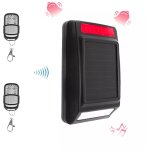 Sirne / carillon 110db sans - fil 900 mtres autonome solaire extrieure + 2 tlcommandes (da600 + ...