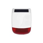 Ymyny - sirne extrieure sans fil solaire fonctionne avec systme d'alarme