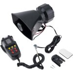 Sirne de police sirne haut - parleur 7 sons amplificateur alarme voiture avec micro haut - parleur ...