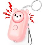 Sir�ne de s�curit� portable, sir�ne d'urgence 130 db, alarme personnelle � lumi�re led, pour adultes ...