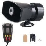 Sir�ne de voiture avec 7 sons : klaxon, une alarme de type incendie, ambulance, circulation, police, ...