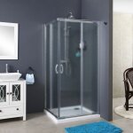Siro - cabine de douche coulissante d'angle 80x100 cm Siro - cabine de douche coulissante d'angle 80x100 cm