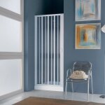 Siro - cabine de douche pour niche de 90 � 100 cm avec portes