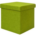 Dunedesign poufs 38cm avec coffre de rangement 42l repose - pieds en forme de cube avec couvercle amovible ... Dunedesign poufs 38cm avec coffre de rangement 42l repose - pieds en forme de cube avec couvercle amovible ...