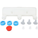 Sixrun mangeoire � agneau avec 3 mamelons 3l t�tine en plastique silicone pour b�tail outil d'alimentation ...