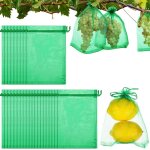 Lot de 100 sacs filet anti - insectes pour fruits 15x20cm - sjlerst Lot de 100 sacs filet anti - insectes pour fruits 15x20cm - sjlerst