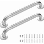 Sjlerst - lot de 2 barre d'appui wc, acier inox maintien poignée douche, 45cm barre d'appui salle de ... Sjlerst - lot de 2 barre d'appui wc, acier inox maintien poignée douche, 45cm barre d'appui salle de ...