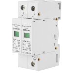 Sjlerst - 220v 40ka 2p parafoudre protecteur de surtension domestique voltage surge arrester device dispositif ...