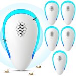 Sjlerst 6 packs de rpulsifs lectroniques  ultrasons, conversion de frquence intelligente, rpulsif ...