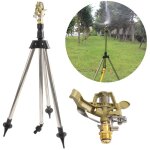 Sjlerst arrosage trépied sprinkler pour jardin, pelouse avec tête d'arrosage en alliage de zinc, trépied ... Sjlerst arrosage trépied sprinkler pour jardin, pelouse avec tête d'arrosage en alliage de zinc, trépied ...