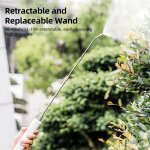 Sjlerst baguette de pulvrisation en acier inoxydable, 2 rglages de pulvrisation, fonctionnement simple ...