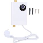 Chauffe - eau sans rservoir, cran d'cran d'cran numrique mini chauffe - eau sous installation d'vier ...