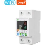 Sjlerst - disjoncteur intelligent wifi ac 63a fuite terre intelligente sur sous tension protecteur relais ...
