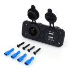 Sjlerst double usb voiture auto allume - cigare prise splitter 12v chargeur adaptateur d'alimentation ... Sjlerst double usb voiture auto allume - cigare prise splitter 12v chargeur adaptateur d'alimentation ...