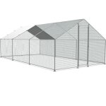 Sjlerst - enclos poulailler chenil volire extrieur 18 m - parc grillag dim. 3l x 6l x 2h m - espace ...