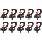 Kit 10x asperseur rotatif g avec support serre jardin - sjlerst