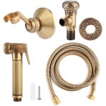 Sjlerst kit douchette intime cuivre antique robinetterie rtro
