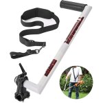 Sjlerst - poign�e ergonomique pour tondeuse � gazon, extension de poign�e pour d�sherbant avec clip de ...
