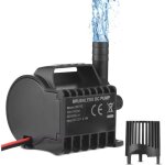 Sjlerst pompe  eau submersible lectrique 12 v 500 l / h, petite pompe de fontaine avec lvation maximale ...
