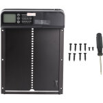 Sjlerst porte automatique pour poulailler, alliage d'aluminium affichage led avec minuterie pour volaille ...