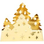 Sjlerst porte - serviettes en forme d'arbre de no�l, distributeur de serviettes �l�gant pour d�coration ...