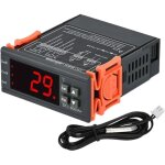 Sjlerst r�gulateur de temp�rature num�rique, stc - 8080a + thermostat pour r�frig�rateur � d�givrage ...