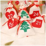 Les sacs de l'avent de no�l, le sentiment de haute r�sistance des sacs de calendrier de l'avent pour ...